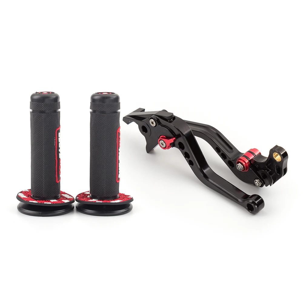 

T6061 Aluminum Motorcycle Shorty Adjustable Brake Clutch Lever for Yamaha XT660 XT660R XT660X 2004-2013 /DTX 125 2005-2007 2006
