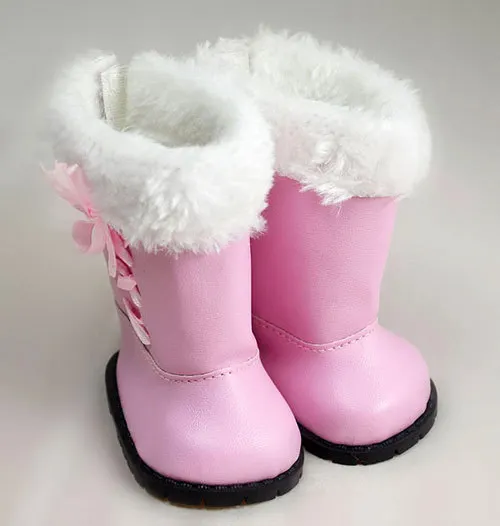 Cute Fashion Boots Shoes Clothes Accessory For 18 Inch American Girl Doll