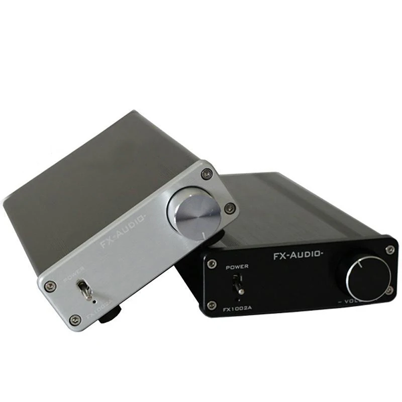 

Amplifiers 2017 FX-Audio FX1002A 160W*2 TDA7498E Hifi 2.0 Pure Digital Audio Power Amplifier Mini Home Aluminum Enclosure AMP