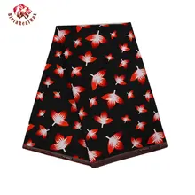 Анкара африканская полиэфирная восковая ткань с принтами новая Bintarealwax Высококачественная 6 ярдов африканская ткань для вечерние платья PL563