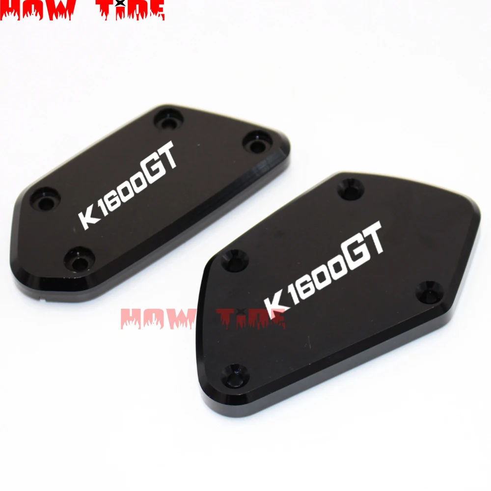 

K1600 GT 16 17 Motorcycle CNC Aluminum Front Brake & Clutch Reservoir Fluid Tank Cap Cover For BMW K 1600GT k1600gt 2016 2017