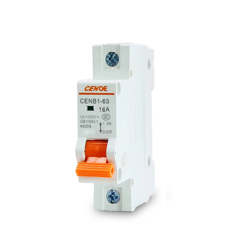 

new free shipping good quality 1P DC 1000V 16A circuit breaker dc breaker solar dc mcb for worldwide Solar Energy PV community