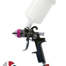 Краскопульт LEMATEC 1,4 мм HVLP пистолет-распылитель с цифровым регулятором давления воздуха инструмент-распылитель наборы пневматического краскопульта с спиннером