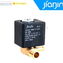 10 шт./лот, происхождения JYZ-3 нормально закрытый N/C AC 230 в G1/8 'Латунь Утюг Паровая вода 2 позиции 2 способ электромагнитный клапан