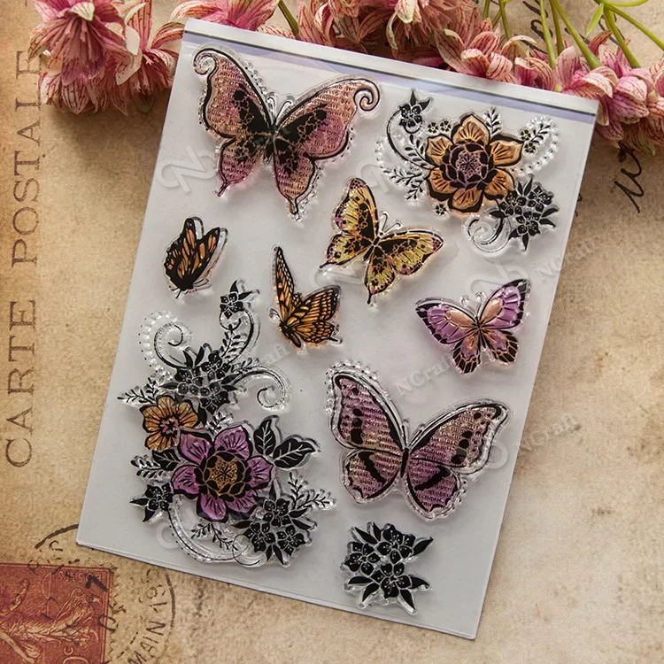 

NCraft Clear Stamps N1230 Scrapbook Paper Craft Clear stamp scrapbooking