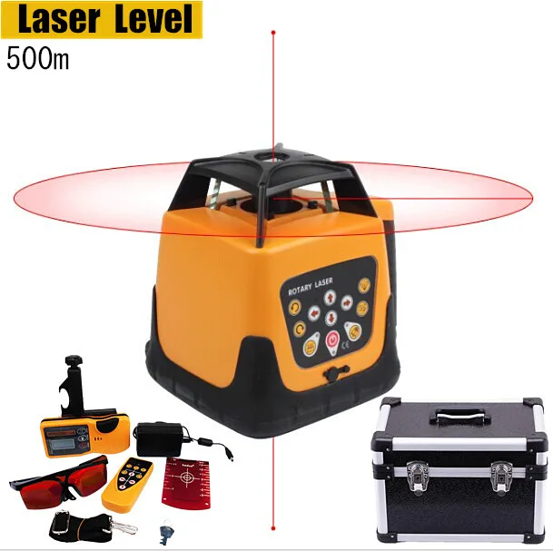 (Ship from EU) Automatic 500m Range Self leveling Rotary