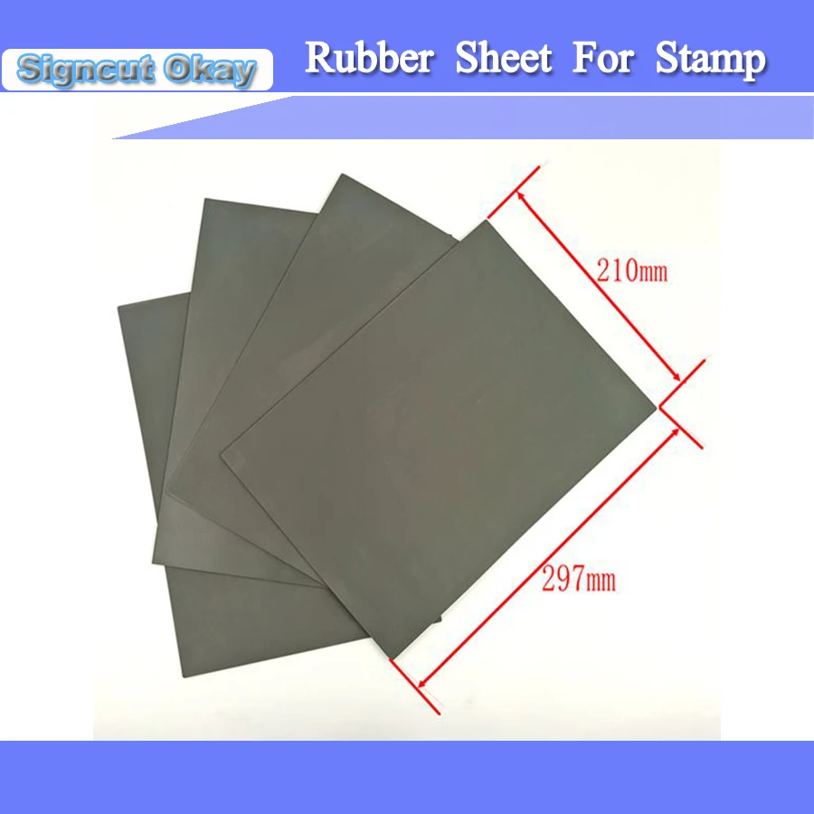 Резиновый лист лазера штамп 297*210*2,3 мм с co2 Лазерный Аппарат для гравировки лазерный лист