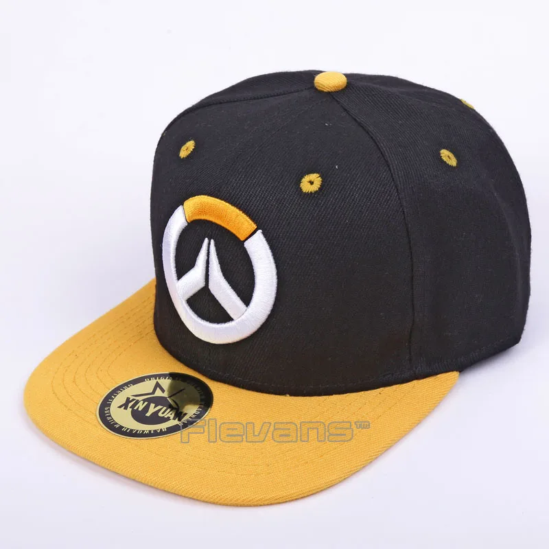Горячая игра OW логотип трендовая Кепка Snapback кепка мужская бейсболка с вышивкой s регулируемая хип-хоп кепка 2 типа - Цвет: A