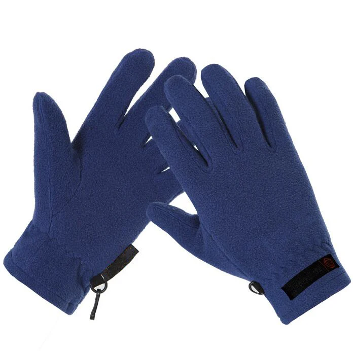 Рабочие перчатки, анти-пиллинг, антистатические, бархатные, сохраняющие тепло, для мужчин и женщин, на открытом воздухе, для езды на лыжах, альпинизма, зимние перчатки, ветрозащитные - Цвет: navy blue
