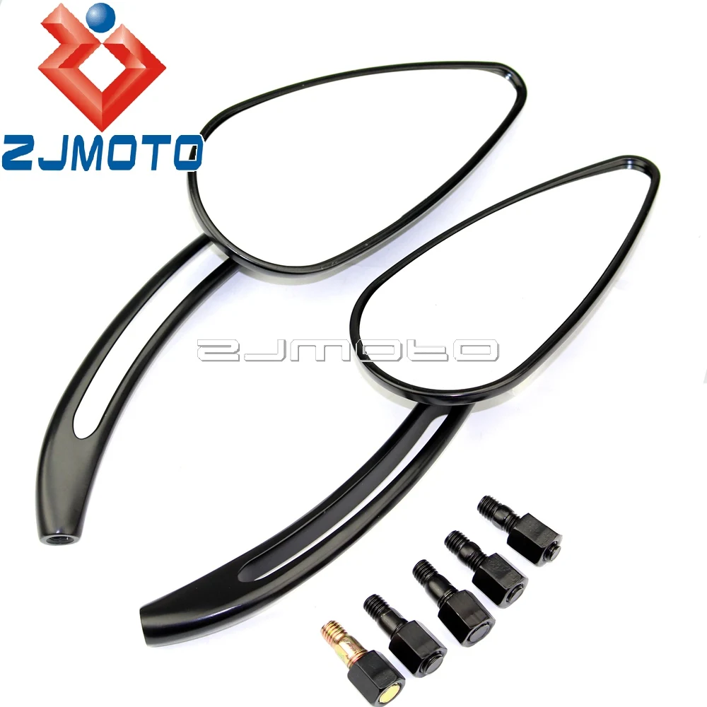 Алюминиевое мотоциклетное регулируемое зеркало заднего вида боковые зеркала с