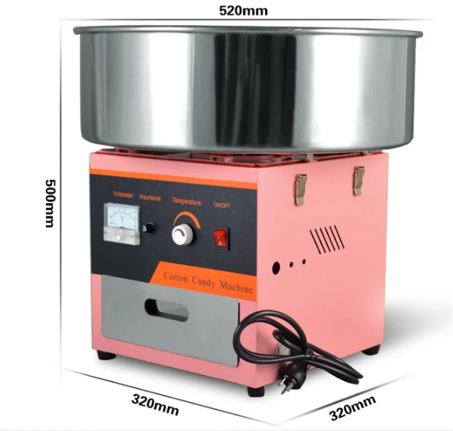 automatic electric cotton candy machine cotton candy machine maker for