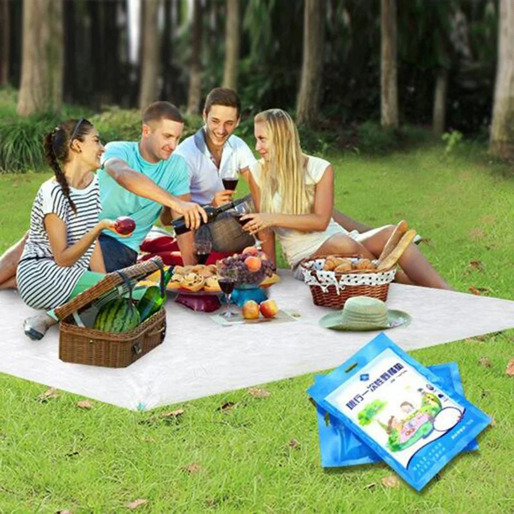 

Multiuse Disposable Waterproof Camping Blanket Outdoor Picnic Beach Camping Ground Mat Mattress 150x200cm
