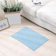 Мягкие коврики из микрофибры, синель, моющийся в помещении, коврик для ванной комнаты, обеденный ковер для спальни, анти-коврик для автомобиля, моющийся