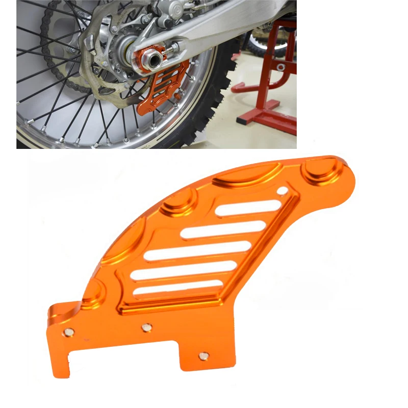 

Motorcycle CNC Aluminum Rear Brake Disc Guard Protector Cover Modified Accessory For KTM XCW/XCF-W/EXC/EXC-F/6 Days 2013 - 2019