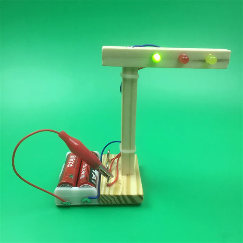 for Visiting Monday Kids DIY Small Traffic Light Science