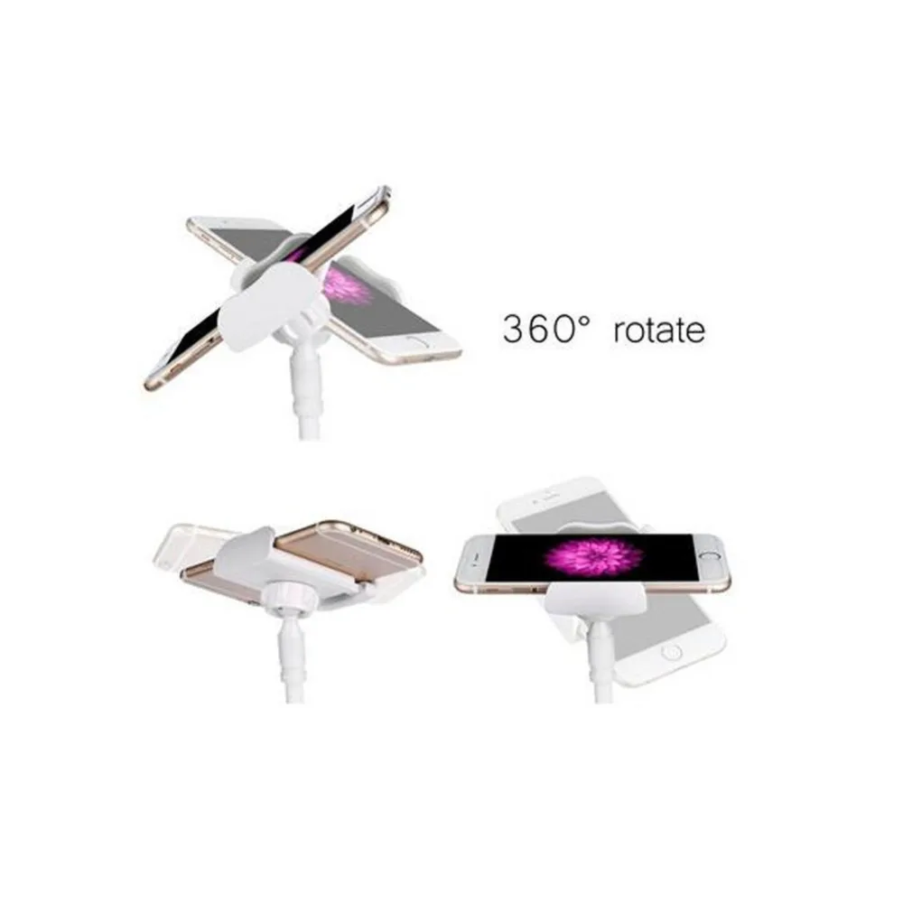 Portefeuille Gooseneck для iPhone 7 6 S держатель стойка Ipad зажим сотового телефона кронштейн 4 10