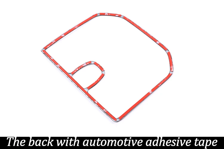 Углеродное волокно Стиль приборная панель из АБС украшение для рамки Накладка для Land Rover Discovery Sport 2015 2016 2017 автомобиль-Средства для укладки