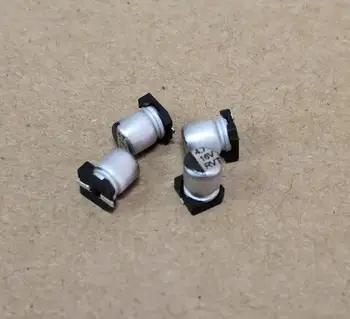 

Free shiping 100pcs 16V 4.7UF SMD 4x5mm chip Aluminum Electrolytic Capacitor