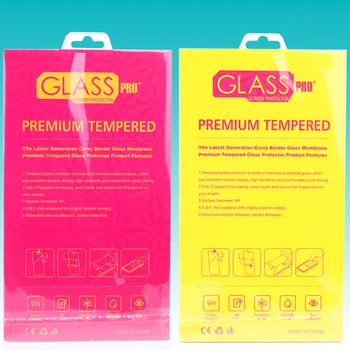 

2000pcs Universal Retail Package Paper Packaging Box for Mobile Phone Screen Protector Packaging Box KJ-420