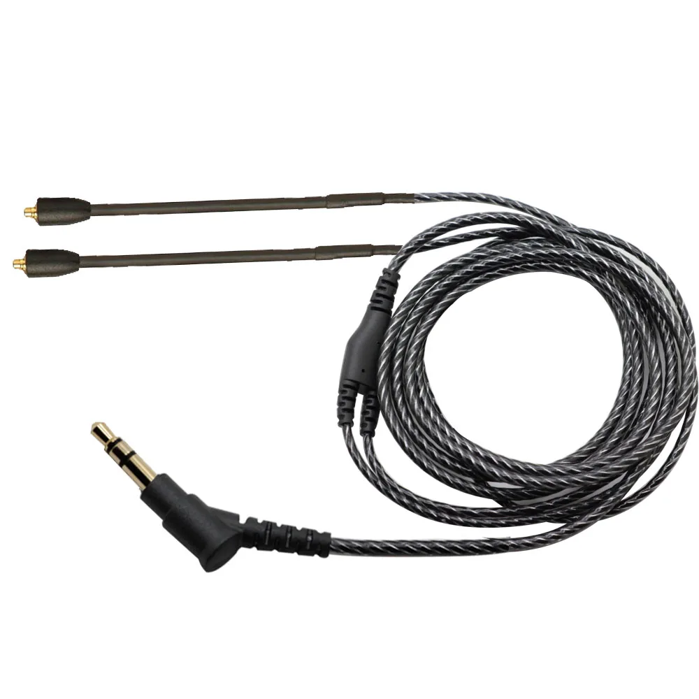 Съемный кабель MMCX для наушников Shure SE215 SE315 SE425 SE535 SE846 шнуры с микрофоном и без