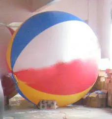 

6.5FT Diameter Inflatable Beach Ball Helium Balloon for Advertisement