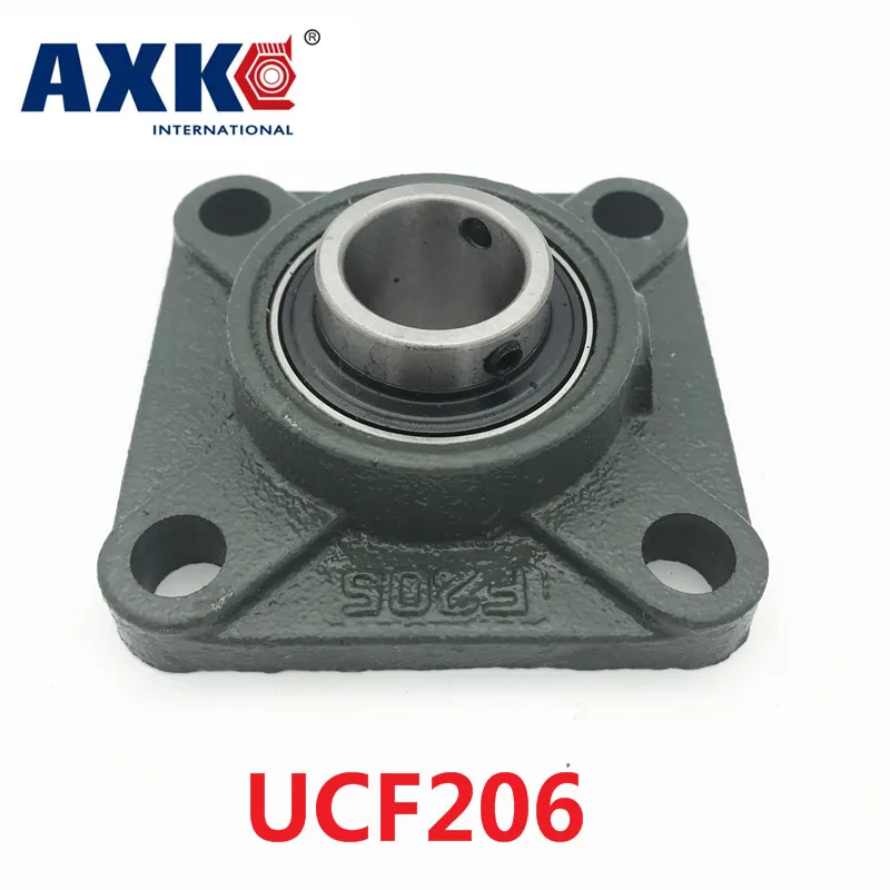 Axk Ucf206 30 мм 4 болтовый квадратный фланцевый подшипник с корпусом|bearing bearing|bearings with