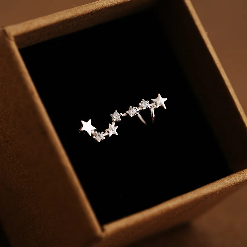 925 пробы Серьги гвоздики sv star женские серьги в Корейском стиле подарок|earrings