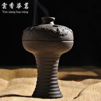 

Violet arenaceous fine The tea ceremony censer Aromatherapy furnace incense coil tower of sandalwood incense cone heavy sweet sw