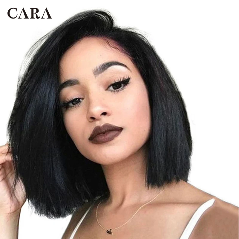 CARA Bob font b Wig b font Short Lace Front font b Human b font font