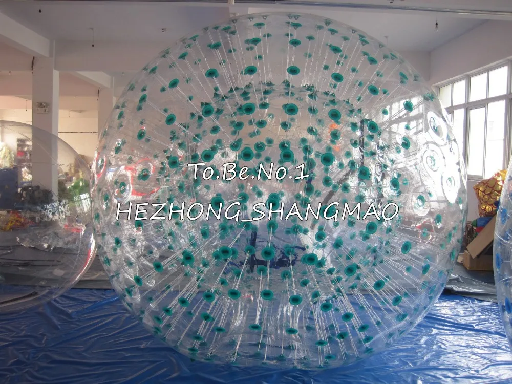 

2.3M*1.8M Inflatable Zorb ball Zorbing Human Hamster ball 1300W Blowers X1