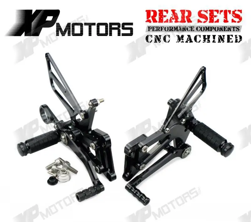 ЧПУ гонки подножки Регулируемая Rearset задний устанавливает для BMW S1000RR 2009 2010 2011 2012 2013 2014 черный ЧПУ гонки подножки Регулируемая Rearset задний устанавливает для BMW S1000RR 2009 2010 2011 2012 2013 2014 черный