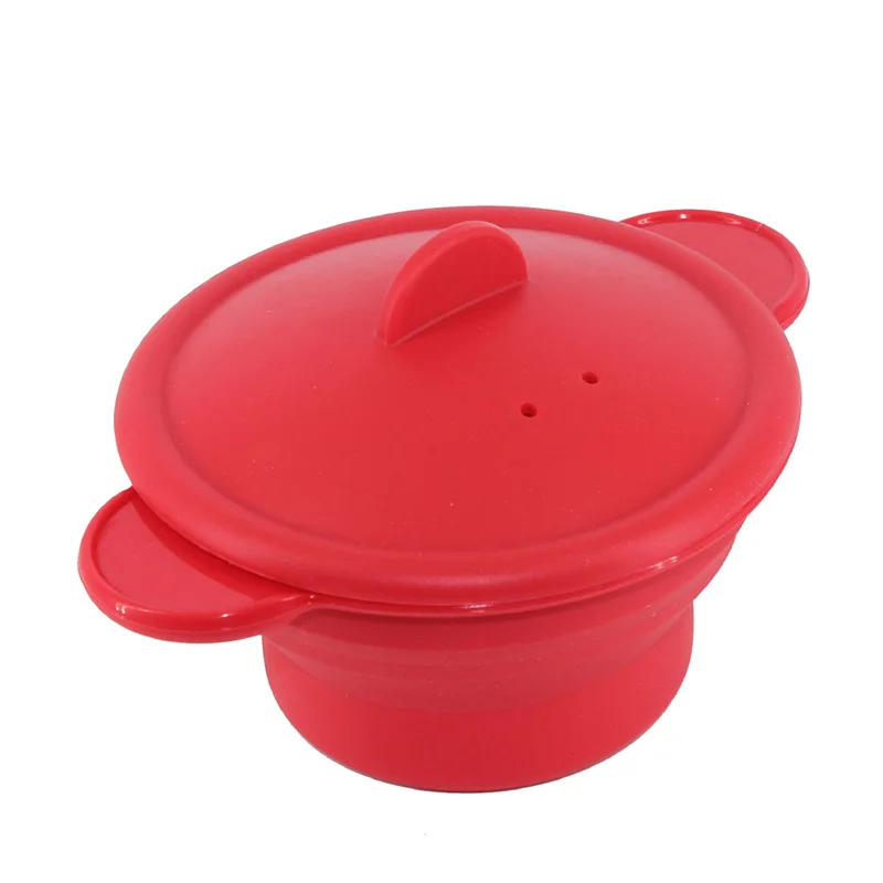 

Silicone Microwave Oven Steamers Meal Pasta Rice Non-stick Cooking Tools Pastry Bowl Plate Cookware Kitchen Gadgets Accessories