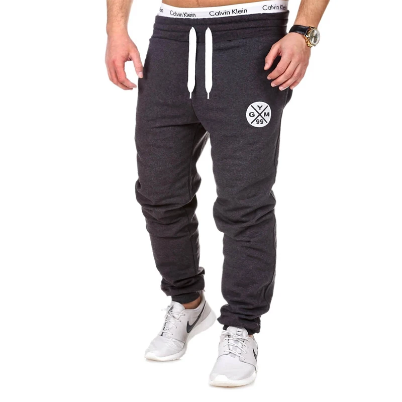 Mens Joggers Trousers 2017 New High Quality Brand Men Pants Printed Letters Convergent Sweatpants Free Shipping Pants clothing