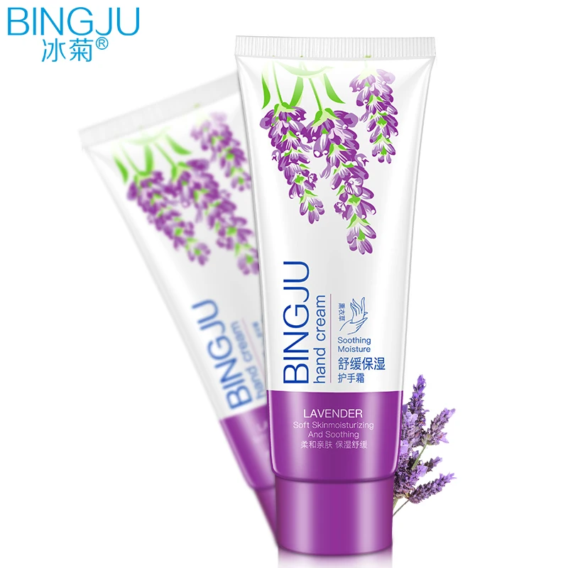 

Lavender Rough Tender Hand Cream Anti Chapping Moisturizing brightening Nourish Lotion Perfumed Soft Whitening 80g