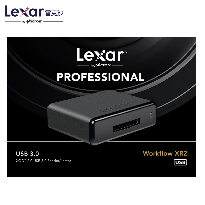 Lexar Срок годности usb накопитель cardreader Lexar Xr2 чтения карт XQD высокоскоростной Usb3.0 профессиональный поток операций