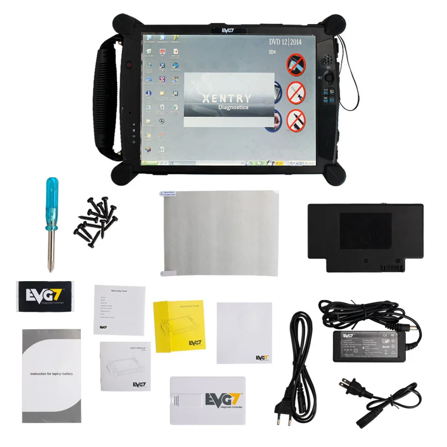 Диагностический контроллер EVG7 DL46/HDD500GB/DDR8GB планшетный ПК DL46 профессиональный