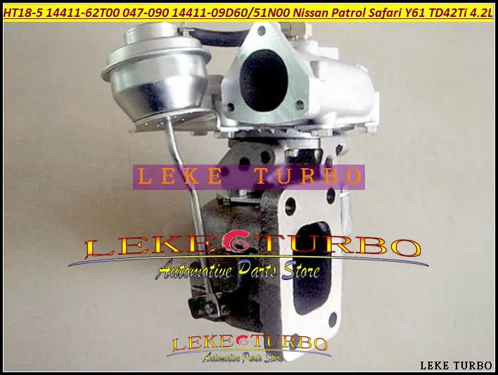 TURBO HT18 HT18-5 14411-62T00 14411 62T00 047-090 14411-09D60 14411-51N00 Turbine for NISSAN Patrol Safari Y61 TD42T TD42Ti 4.2L- (5)