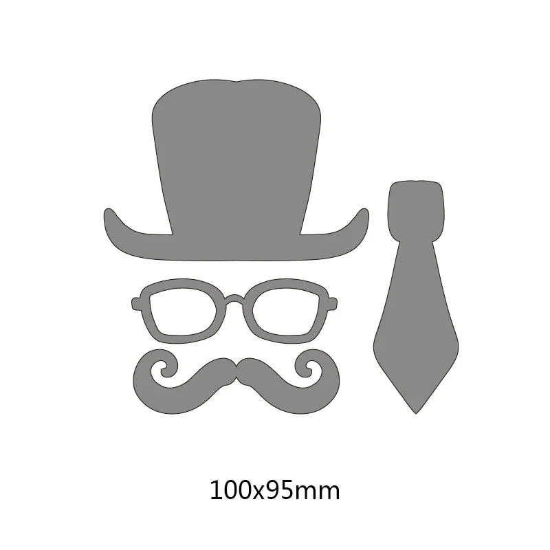 

hot sale Full beard Metal Cutting Dies paper craft Stamp Set for DIY Scrapbooking Decoretive Embossing Stencial