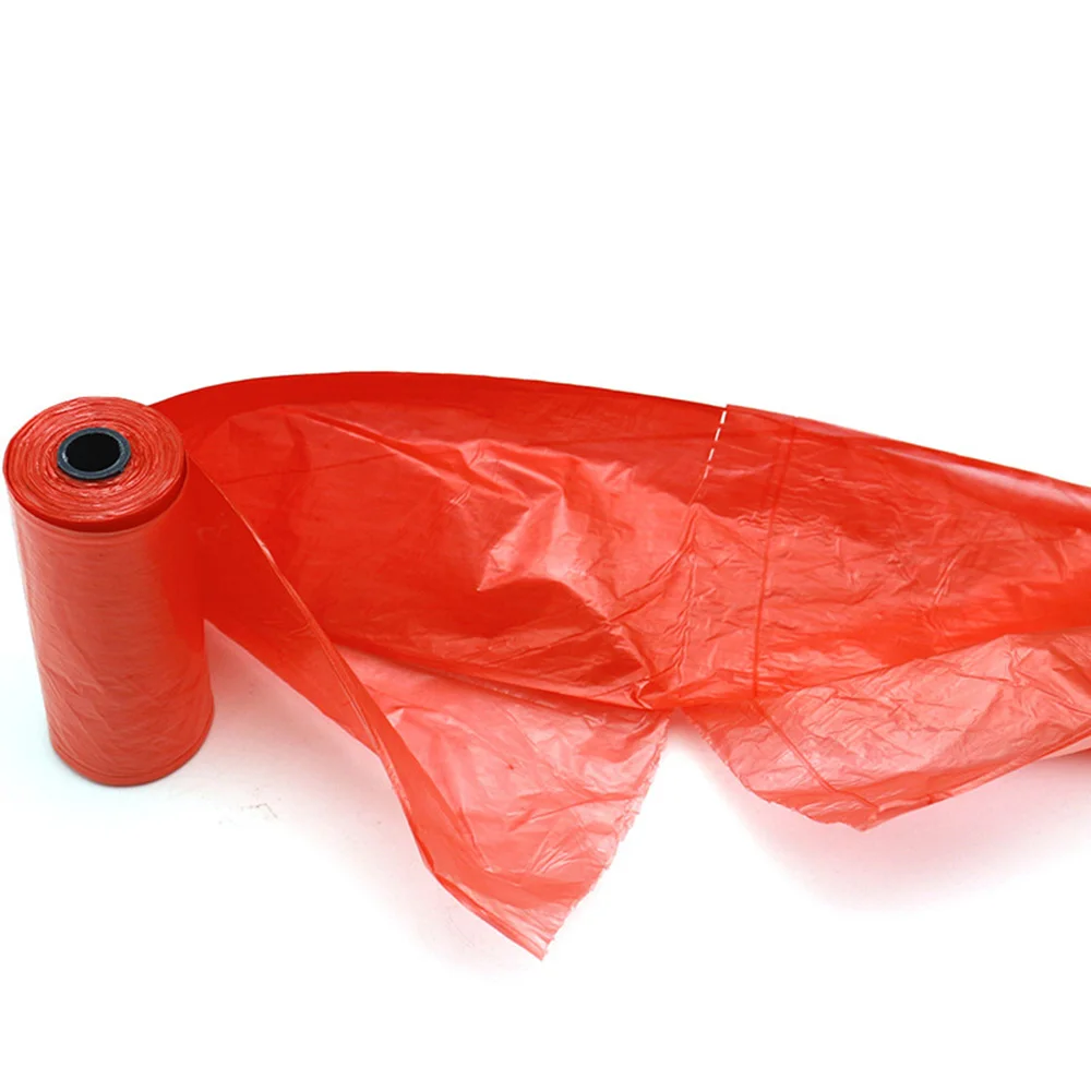 15 шт/рулон Pet pick Up мешок для мусора Разлагаемый материал экологический мешок для мусора бытовой мешок для чистки