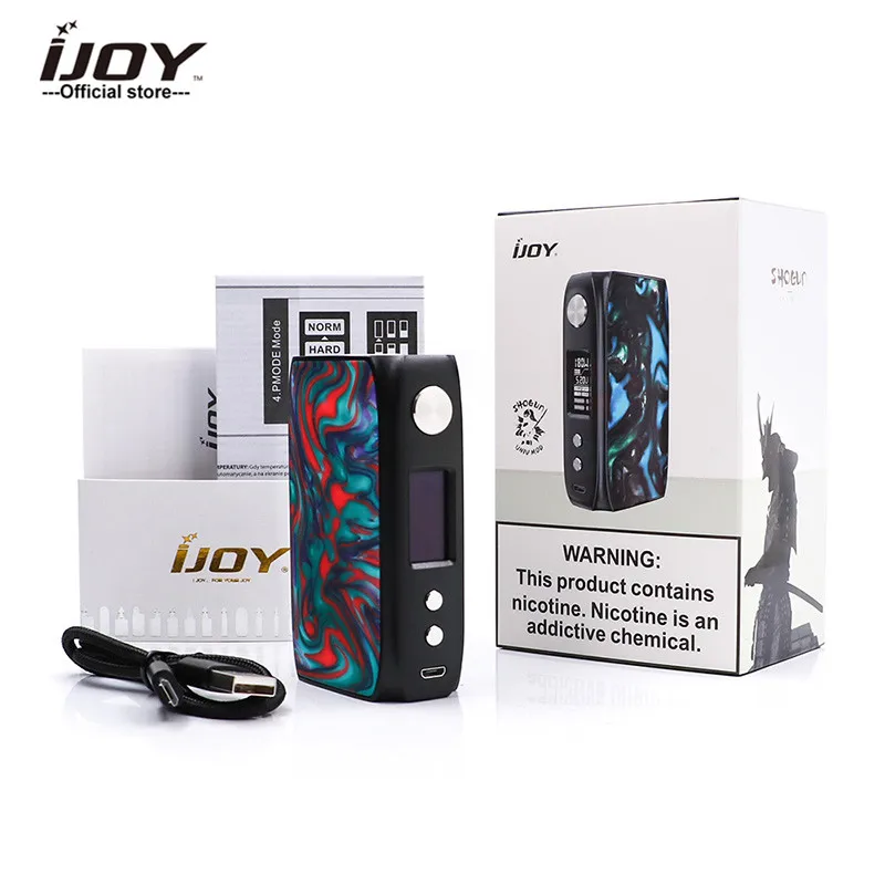 ijoy SHOGUN UNIV мод 180 Вт бокс мод для электронных сигарет для Катана SUBOHM Танк против DRAG 157 Вт мод