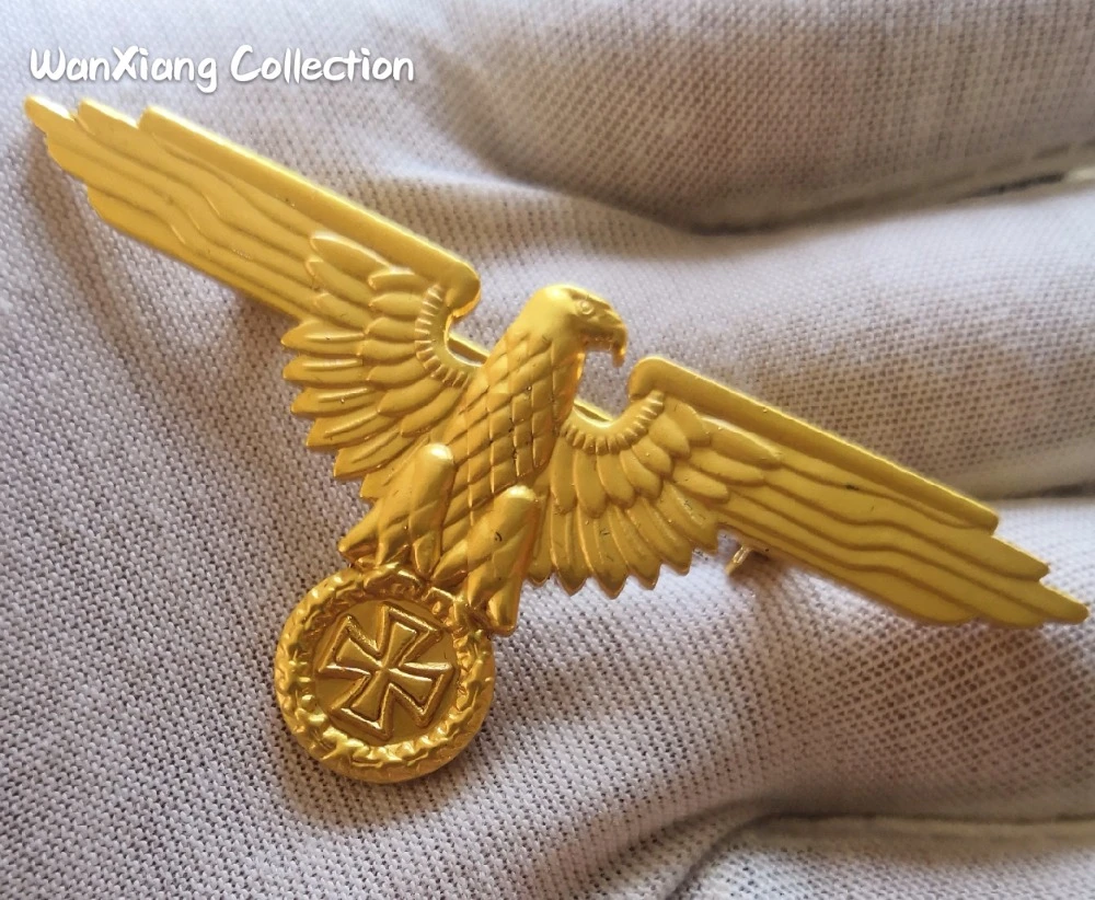 Top Quality World War Ii Wwi2 German Medal Eagle Brooch Pin Wear