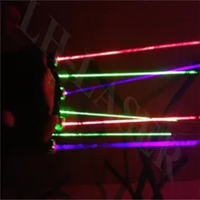 Фиолетовая перчатка с лазерами s Рождественская фиолетовая перчатка с лазерами для вечерние, диджейские шоу, Хэллоуин, рождественские вечерние танцевальные шоу