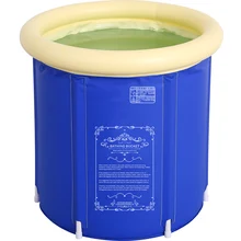 Взрослый большой складной Ванна бочка ванна бочка надувная Ванна пластиковая детская Ванна