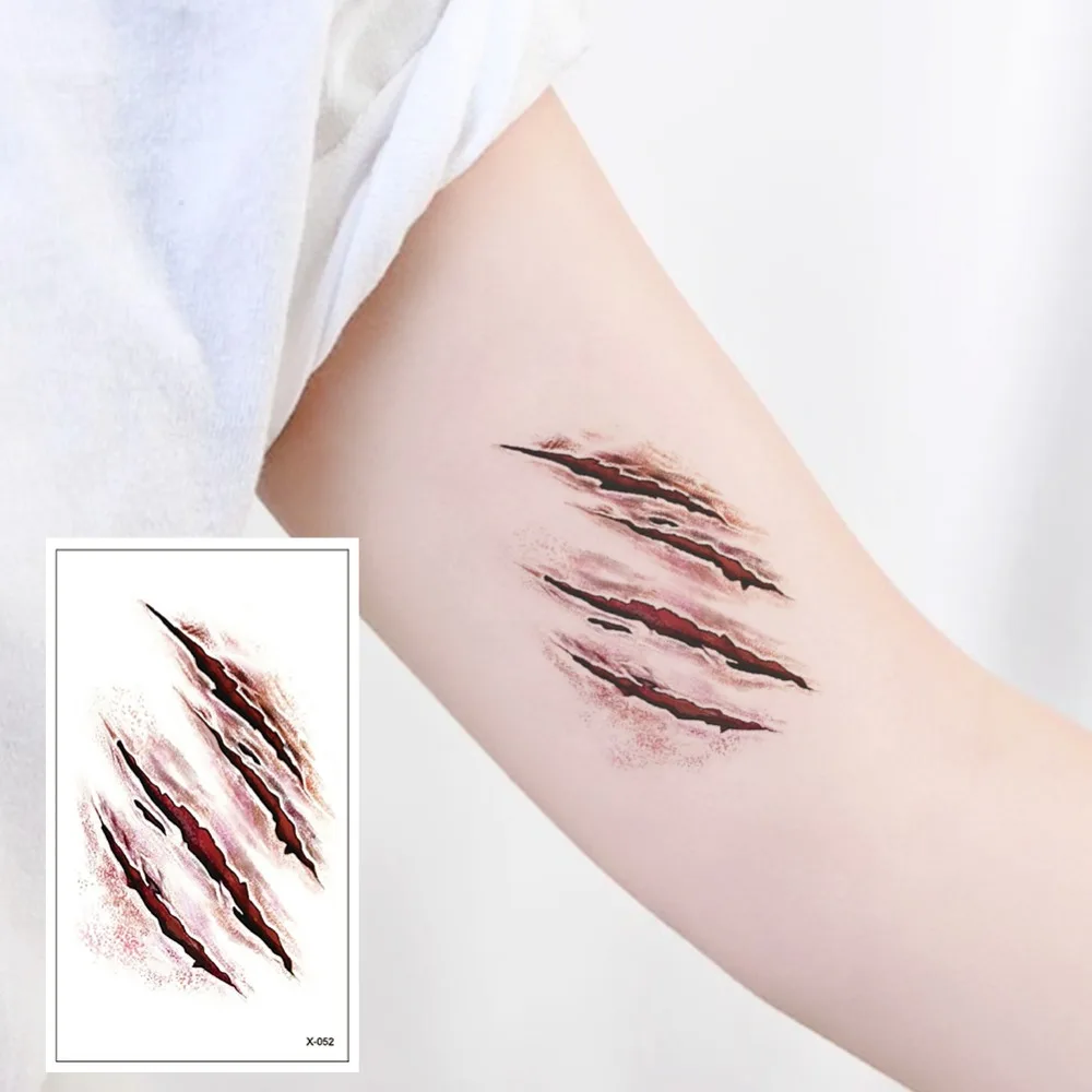 

Temporary Tattoo Sticker Waterproof Fake Tatto Harry Potter DEATH EATERS Tatoo Tatouage Temporaire Flash Tattoo For Men X-052