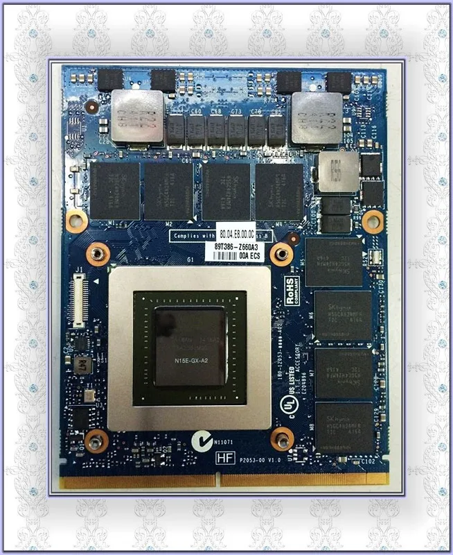 Для DELL Alienware M17X R5 M18X R3 ноутбук JH9PP 0JH9PP N15E-GX-A2 GTX880M GTX 880 M DDR5 8 GB видеокартой