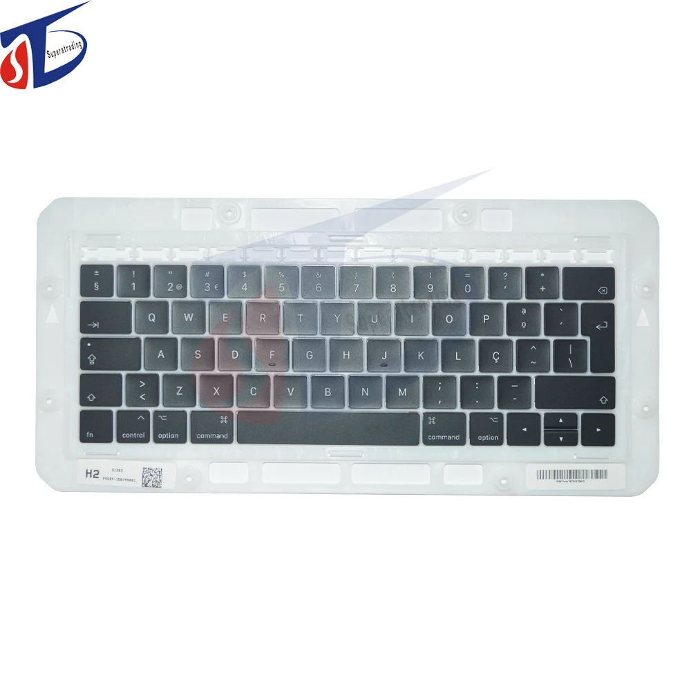 

original for macbook pro 13inch 15inch retina touchbar A1706 A1707 portuguese portugal Portuguesa PT keyboard key cap 2016 2017
