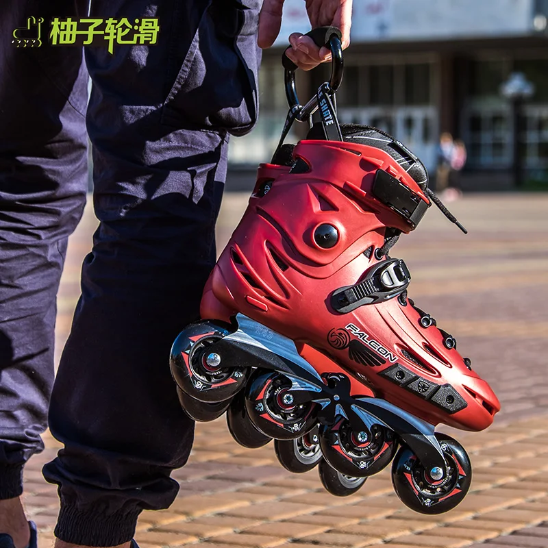 Japy Skate Flying Eagle F6s роликовые коньки с 8 оригинальными гипер колесами Falcon роликовые коньки обувь слалом коньки Patines