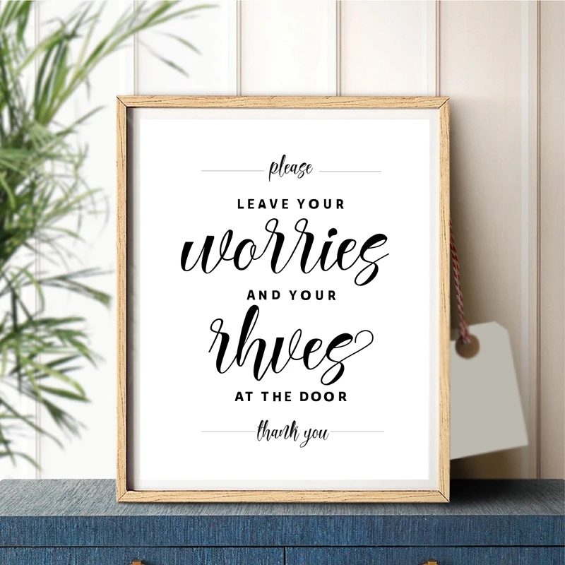 Remove Your Shoes Sign Poster Prints Take Off Your Shoes Welcome Sign Canvas Painting Entranceway Hallway Home Decor