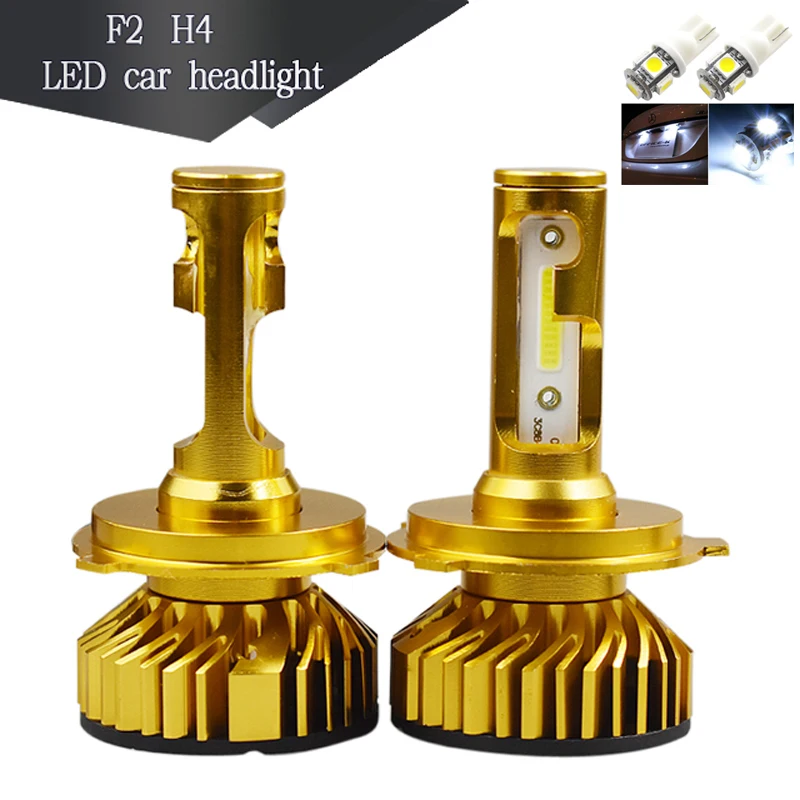 

2 Pcs LED H7 H11/H8/H9 Mini Car Headlight Bulb 12V 24V 9005/HB3 9006/HB4 10000Lm COB 6500K White LED H4 Auto Headlamp
