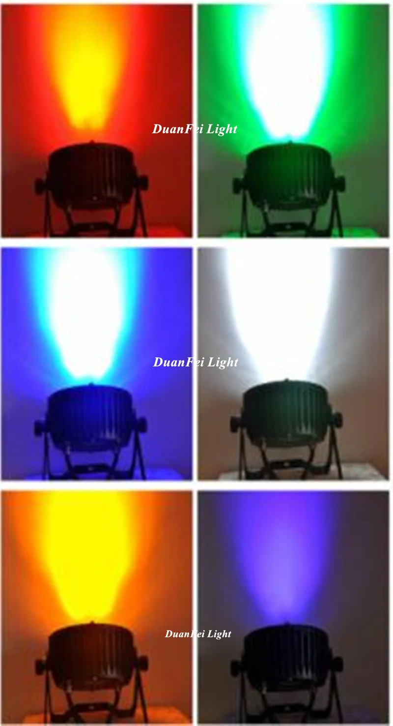 8 шт.+ roadcase открытый многоцветный плоский par led 7x18 Вт Свадебная вечеринка светодиодный прожектор par с мультичипом RGBWA uv мини светодиодные par-прожекторы сценический эффект освещения